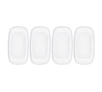 Hemobllo Almohadillas Nasales Repuestos Ideales de Silicona Suave 2 Pares Diseño Cómodo y Fácil de Usar para Gafas para Monturas sin Montura y Gafas de Sol