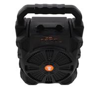 Hemobllo Altavoz Portátil Inalámbrico Luz y Asa, Karaoke | Plástico Negro, Sonido Envolvente, Conectividad Estable, Uso en Acampadas y Cantos Familiares