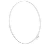 Hemobllo Anillo de Retención para Rejilla de Ventilador Eléctrico de 18 Pulgadas, Aro Plástico Reforzado de Color Claro, Fijación Segura para Ventiladores de Pedestal, Mesa y Pared,