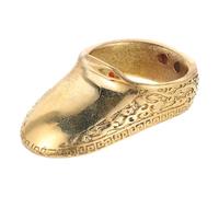 Hemobllo Anillo Protector de Pulgar para con Latón con Cordón Guardia Metálico Resistente para y Práctica al Aire Accesorio Tradicional para Arqueros