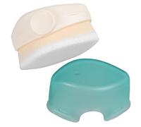 Hemobllo Aplicador de Crema de Mano, Aplicador de Crema y Loción, Pp y Fibra Artificial, Aplica Protector Solar de Forma Uniforme, Fácil de Usar, para Padres