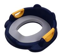 Hemobllo Asiento de Entrenamiento Infantil para Inodoro con Cojín PU Suave Antideslizante y Compatible Mayoría de Wc para Niñas Asiento Reductor para Baño Seguro y Cómodo
