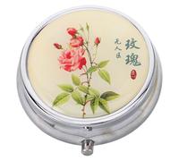 Hemobllo Bálsamo Sólido de Perfume Compacto y Portátil para Mujer 12g Aroma a Rosas Fragancia Corporal Única para Uso en Tejido y Espacio Personal