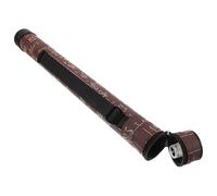 Hemobllo Bamboo Flute Case Double Protection Stain-resistant Carrier For G Key Instruments Portable Storage Cover With Handle Inner Diameter