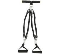 Hemobllo Banda de Resistencia para Pedales Cuerda Elástica Antideslizante, Tubo de Látex Engrosado y Pie Nbr Masajeador, Equipo Multifuncional para Ejercicios en Casa, Entrenamiento de