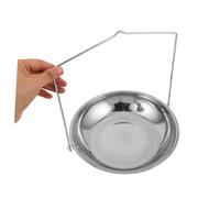 Hemobllo Bandejas Para Básculas Accesorios Cadena De Pesaje Báscula Manual Con Dial Platillo De Pesaje Industrial