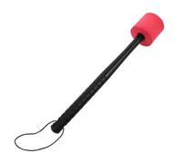 Hemobllo Baqueta de Bombo, Maza de Bombo de Plástico, Punta de Espuma, Mango Antideslizante de Metal, Roja, para Instrumentos de Percusión, Bateristas Principiantes y Bandas de Marcha
