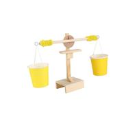 Hemobllo Báscula de Madera Educativa DIY para Juguete de Equilibrio Científico para Desarrollar Coordinación y Aprender de Física para Mayores de Años