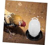 Hemobllo Bebedero Automático para Pollos con Cubeta de Gran Capacidad Dispensador Resistente y Fácil de Limpiar para Gallineros y Aves de Corral