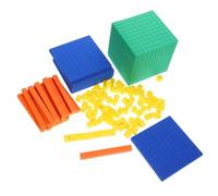 Hemobllo Bloques Matemáticos Educativos de EVA para Cubos Coloridos de Matemáticas para Enseñanza Primaria Didáctico para Sumar Multiplicar y Dividir Manipulación y Creatividad Casa y