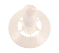 Hemobllo Bobinadora Portátil de Plástico Beige para Enrollar Ovillos de Hilo, Herramienta Confiable y Reemplazo de Bobinas para Proyectos de Manualidades y Viaje