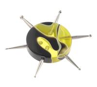 Hemobllo Bolígrafo para Puntear Uñas de Acrílico y Tubo de Aluminio, Herramienta Multifuncional Redonda para Arcilla y Manualidades, para Arte de Uñas Profesional y Enseñanza de Arte
