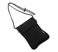 Hemobllo Bolsa Cuello Pasaporte con Bloqueo RFID para Hombre y Mujer Organizador Ligero y Compacto para Viajes Internacionales Documentos y Teléfono