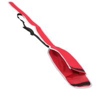 Hemobllo Bolsa de Esgrima Multifunción de Tela Oxford Roja, Resistente al Desgaste y Portátil, para Proteger Sable de Esgrima en Competiciones Diarias