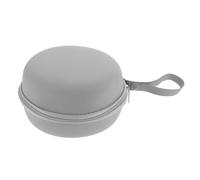 Hemobllo Bolsa de Viaje para Almohada Cervical con Cremallera Funda Portátil para Cojín Viscoelástico Forma Caja Protectora Ligera y Duradera para Viaje Avión Color Gris Color