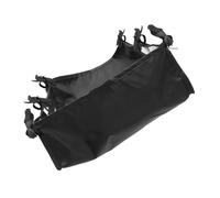 Hemobllo Bolsa Organizadora para Cochecito Gran Capacidad Resistente Oxford Cesta Inferior para Guardar Juguetes y Ropa Accesorio Práctico para Paseo y Compras Color Negro