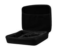 Hemobllo Bolsa para Cámara Deportiva Mediana Resistente a Impactos con Múltiples Compartimentos para Accesorios y Viaje al Aire Libre Color Negro