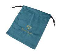 Hemobllo Bolsa para Secador de Pelo Portátil Azul 1 Talla 22x25 Cm para Viaje y Baño Estuche Organizador de Herramientas de Cabello