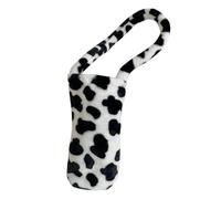 Hemobllo Bolsa Porta Botella Agua Portátil con Diseño de Vaca Funda Aislante Antiescaldado Ligera y Práctica para Senderismo y Actividades al Aire