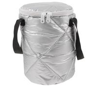 Hemobllo Bolsa Térmica para Fiambrera Redonda Portátil de 16 CM Diámetro y 24 CM Altura Aislante para Comida Caliente y Fría Ligera y Fácil de Limpiar Adecuado para Picnic Oficina y