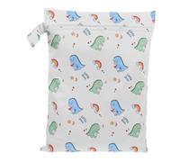 Hemobllo Bolsas De Pañales Impermeables para Bebés con Cremallera Reutilizables Bolsa De Almacenamiento para Pañales Toallitas para Viajes y Uso Diario