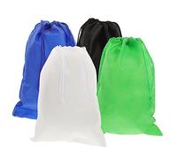 Hemobllo Bolsas para Zapatos De Viaje Cordón, Organizadores No Tejidos Resistentes, 10 Unidades 25x35 Cm, Multicolor, Adecuado para Almacenamiento y Protección Antipolvo