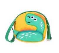 Hemobllo Bolso Bandolera Infantil Dinosaurio Mini Bolso de Lona Diseño Divertido para Niños Casual