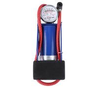 Hemobllo Bomba de Pie Portátil de Alta Presión para Inflar Neumáticos de Bicicleta y Coche Manómetro, Ligera Acero Resistente para Uso Fácil
