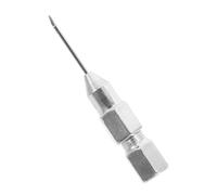 Hemobllo Boquilla de Reemplazo de Grasa Alta Dureza y Lubricación Efectiva de Acero Inoxidable Accesorio de Lubricación Color Plata para Maquinaria y Equipos