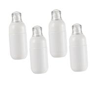 Hemobllo Botella de Loción Tipo Prensa de Plástico, 4 Piezas, 30 Ml, Adecuado para Viaje