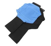 Hemobllo Brazalete Ajustable para Teléfono Pantorrilla 2 Piezas Banda Elástica Deportiva para Correr y Gimnasio Funda Deportiva para Smartphone en Negro y Azul Soporte Cómodo y Seguro