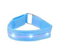 Hemobllo Brazalete LED para Correr de Noche Banda de Seguridad Deportiva con Alta Visibilidad Pulsera Reflectante para Actividades Color Azul
