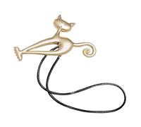 Hemobllo Bridas Magnéticas para Cortinas Abrazaderas Magnéticas para Cortinas Forma De Gato Sin Necesidad De Taladrar para Oficina Repuesto De Soporte Magnético