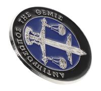 Hemobllo Broche de Balanza y Espada de Metal Plateado para Traje, Pin de Solapa Legal, Insignia de Joyería Profesional para Abogados, Accesorio Elegante para Reuniones y Regalos Legales