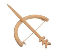Hemobllo Broche De Madera Forma De Arco y Flecha Para Mujer Pin Artesanal Creativo Accesorio Elegante Para Ropa Único y Original Decoración Aestética Para Cumpleaños y Ocasiones