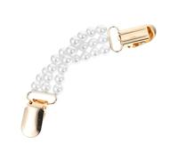 Hemobllo Broche de Perlas para Mujer Clip Elegante para Suéter y Chal Accesorio Antideslizante para Vestidos Cardigans y Camisas Diseño Sofisticado y Chic para Evitar Exposiciones