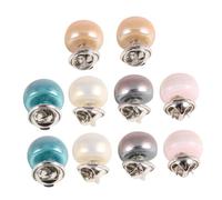 Hemobllo Broches Decorativos Pequeños Multicolor 10 Unidades, Broche de Moda para Ropa y Accesorios, Ramillete de Ropa Adecuado para Mujer y Fiesta