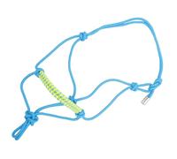 Hemobllo Cabezada De Cuerda Trenzada para Caballos Estilo Western Ajustable, Nylon Resistente Al Desgaste, Sin Bocado, 1 Unidad, para Entrenamiento y Exhibición Ecuestre Al Aire Libre