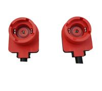 Hemobllo Cable Adaptador Conector Convertidor para Lámpara de Xenón Doble Contacto, Arnés de Cables Resistente al Calor para Iluminación Automotriz para Bombillas de Xenón, Uso en Faros
