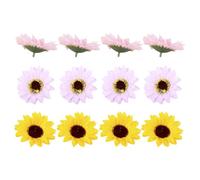Hemobllo Caja de Obsequio 12 Piezas de Flores de Jabón de Girasol, Hidratante y Nutritiva Piel, Adecuado para Cumpleaños y Día de San Valentín