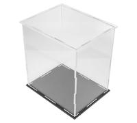 Hemobllo Caja de Presentación Transparente Diseño Resistente Humedad de Acrílico Organizador Acrílico Adecuado para Exhibición para Juguetes y Muñecas en Centros Comerciales