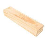Hemobllo Caja de Recuerdo de Embarazo de Madera Resistente, Tamaño Pequeño, para Anuncio Sorpresa a Papá y Abuelos, Caja Conmemorativa para Guardar Prueba de Embarazo, Obsequio Especial