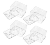 Hemobllo Caja Musical Transparente de Plástico Acrílico DIY Manivela Set de 4 Piezas Pequeñas para Manualidades Proyecto Educativo Stem y Decoración Creativa Portátil