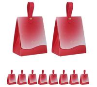 Hemobllo Cajas de Dulces para Obsequios de Boda Caja Pequeña Roja Acabado Degradado Tamaño 10X65X13 CM Paquete de 20 Unidades para Fiestas Recuerdos y Regalos Elegantes