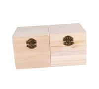 Hemobllo Cajas de Obsequio de Madera Vintage Sencillas Caja de Almacenamiento de Flores Preservadas de Almacenamiento de Madera Tapa de Joyería Color Natural