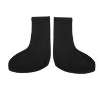 Hemobllo Calcetines de Playa Impermeables Negros Talla L Polainas Altas de Senderismo Transpirables y Ligeras Cubrezapatos Antipolvo y Antideslizantes para Ciclismo Deportes Acuáticos y