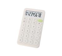 Hemobllo Calculadora Blanca de para Calculadora de Adorable con Dígitos Dispositivo Portátil para Estudiantes y Oficina Escolar y Contabilidad Básica