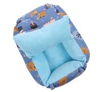 Hemobllo Cama Adorable para Mascotas Pequeñas de Algodón Diseño Mini, Cálida y Acogedora para Hámsters y Conejillos de Indias en Temporada de Invierno