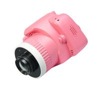 Hemobllo Cámara Infantil Portátil con Proyector y Reproducción Musical para Viajes Edición Inteligente De Fotos y Proyección De Imágenes para Niño Niña