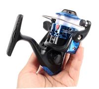 Hemobllo Carrete de Pesca Resistente con Cuerpo de Plástico Ligero y Mango Ergonómico Carrete Giratorio Duradero para Accesorios de Pesca Adecuado para Surfcasting